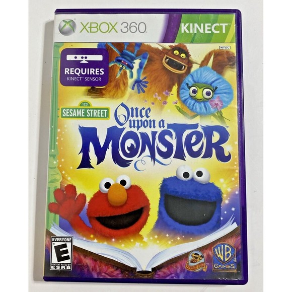Other - Sesame Street: Once Upon a Monster (Requires Kinect) Xbox 360 Complete Working